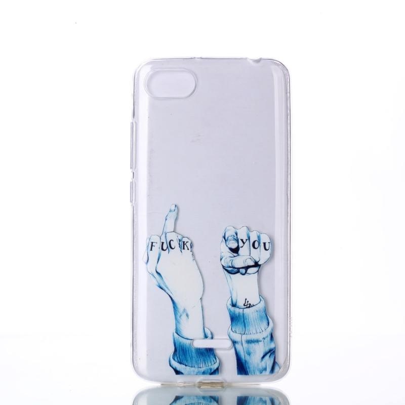 Printy zselés tok Xiaomi Redmi 6A - fuck