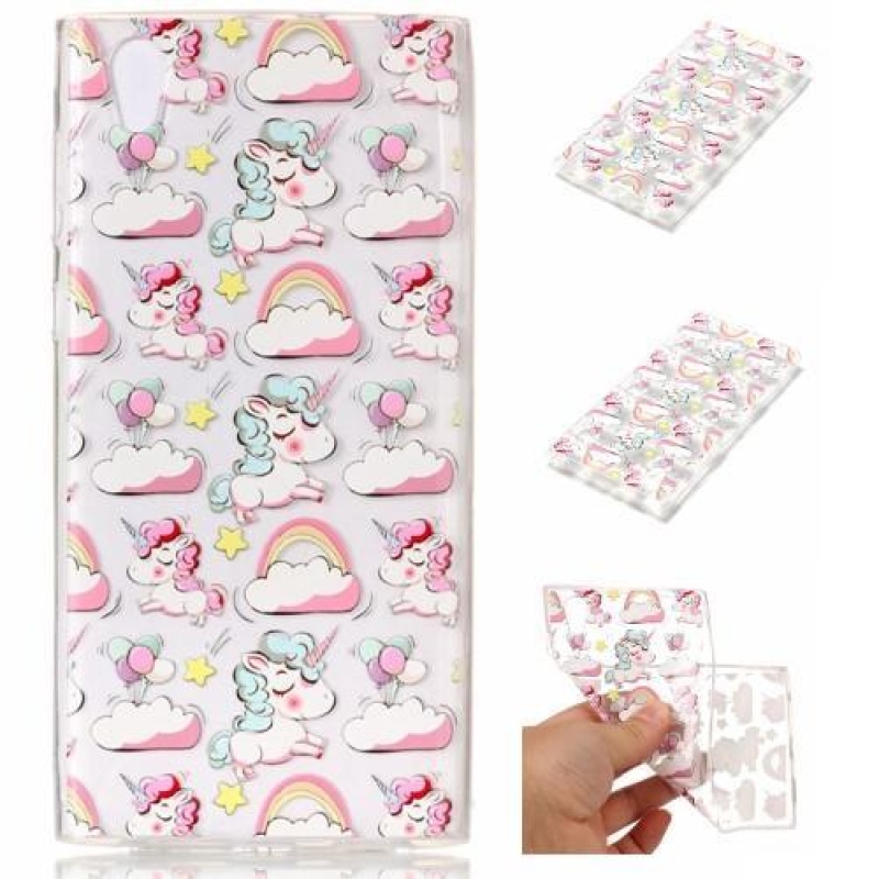 Printy zselés tok Sony Xperia L1 - egyszarvúakhoz