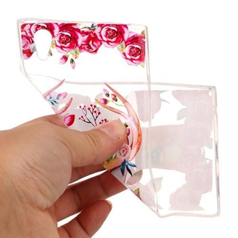 Printy zselés tok Sony Xperia L1 - szarvas