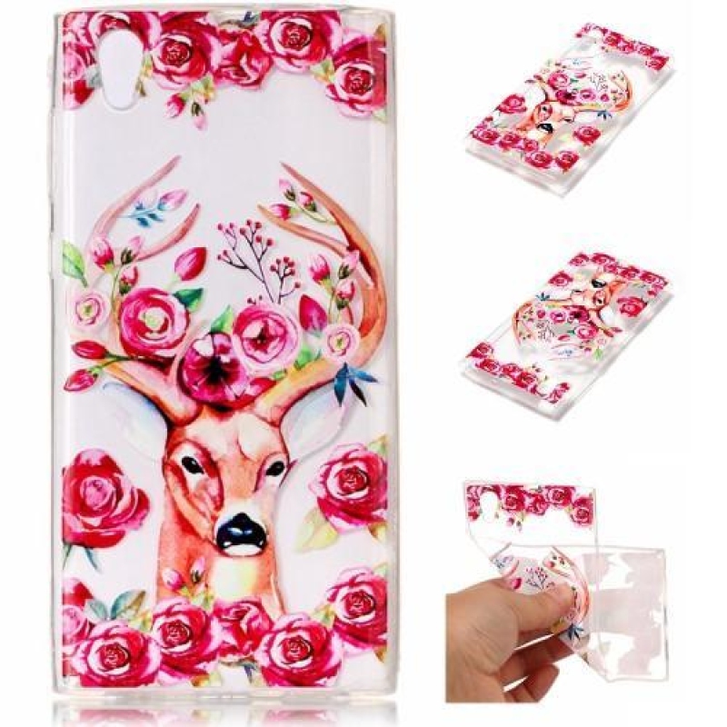 Printy zselés tok Sony Xperia L1 - szarvas