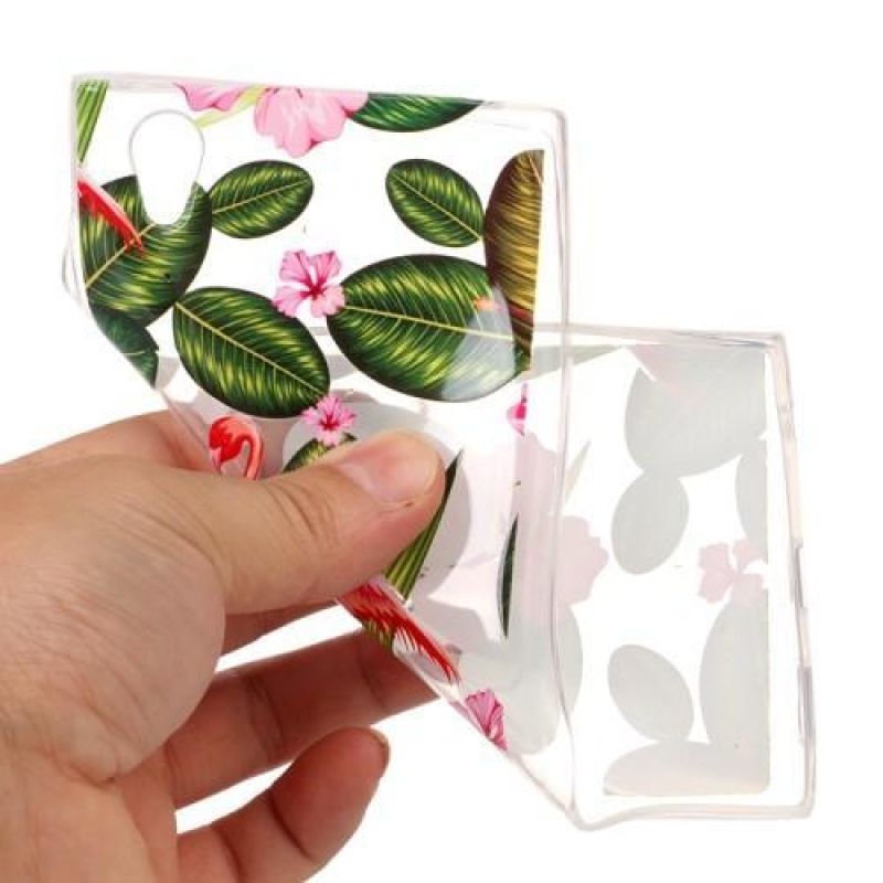 Printy zselés tok Sony Xperia L1 készülékhez - flamingó