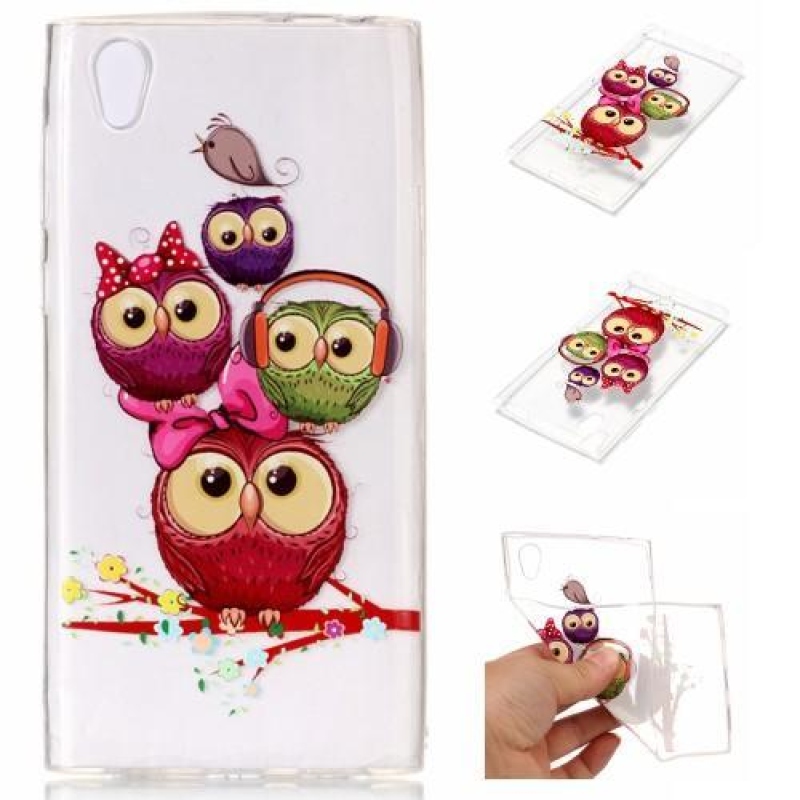 Printy zselés tok Sony Xperia L1 készülékhez - baglyok