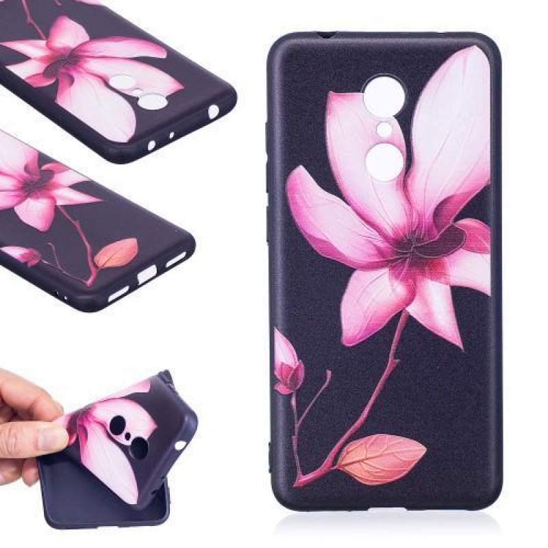 Printy zselés tok Xiaomi Redmi 5 - virág