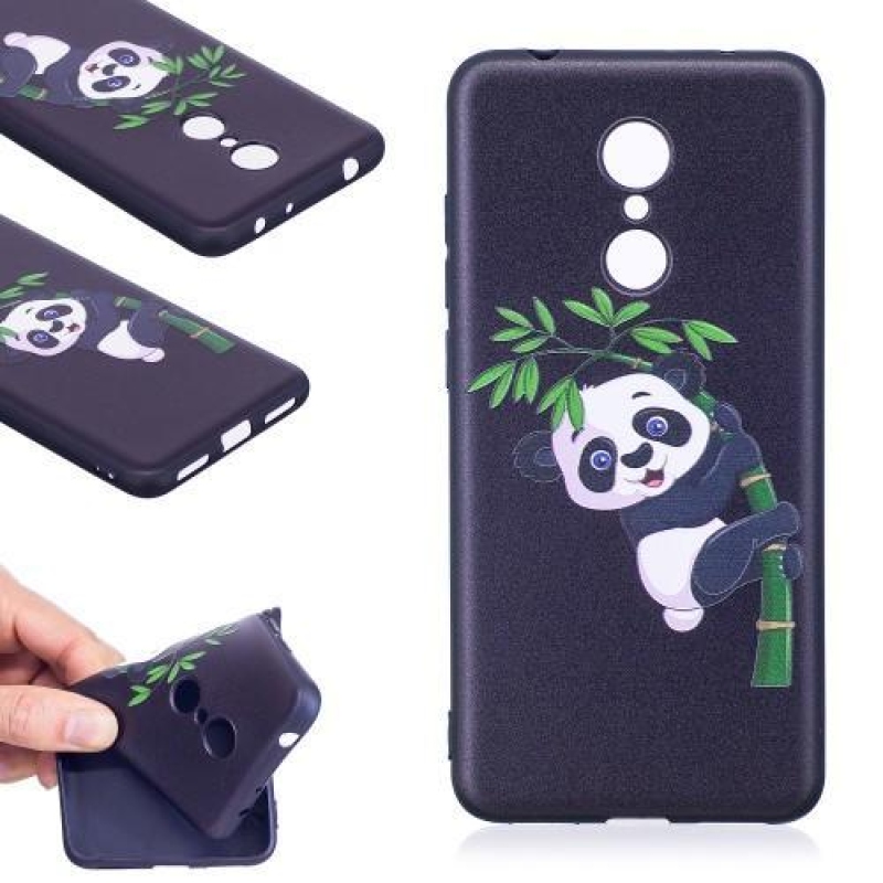 Printy zselés tok Xiaomi Redmi 5 - panda a bambuszon