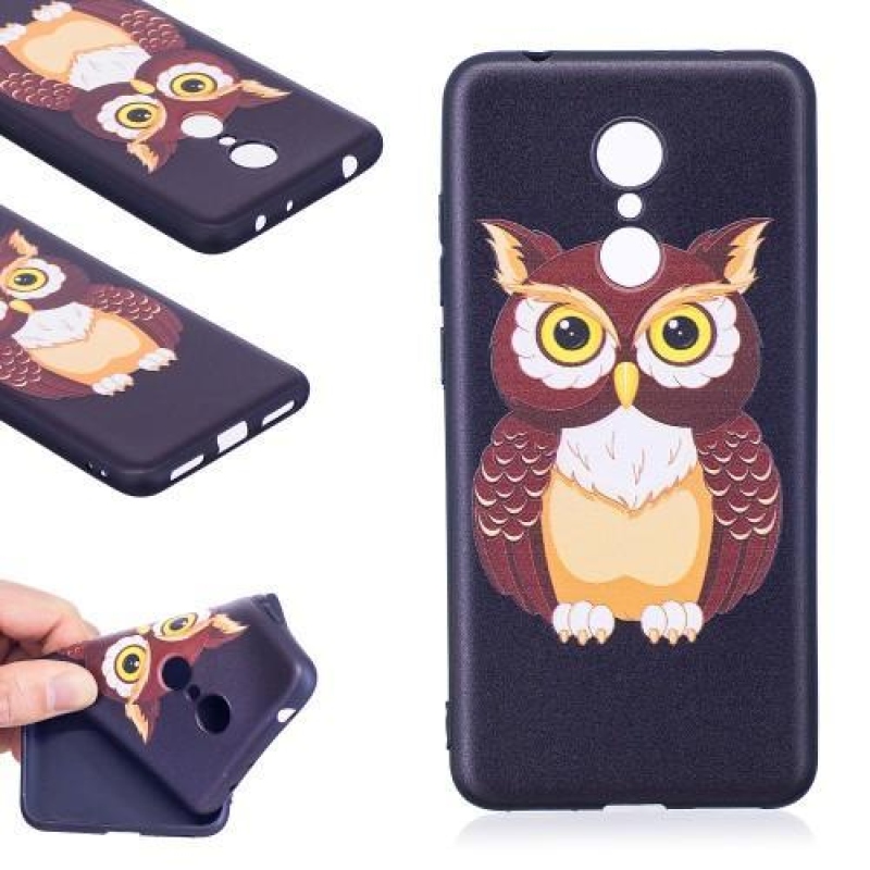 Printy zselés tok Xiaomi Redmi 5 - bagolyhoz