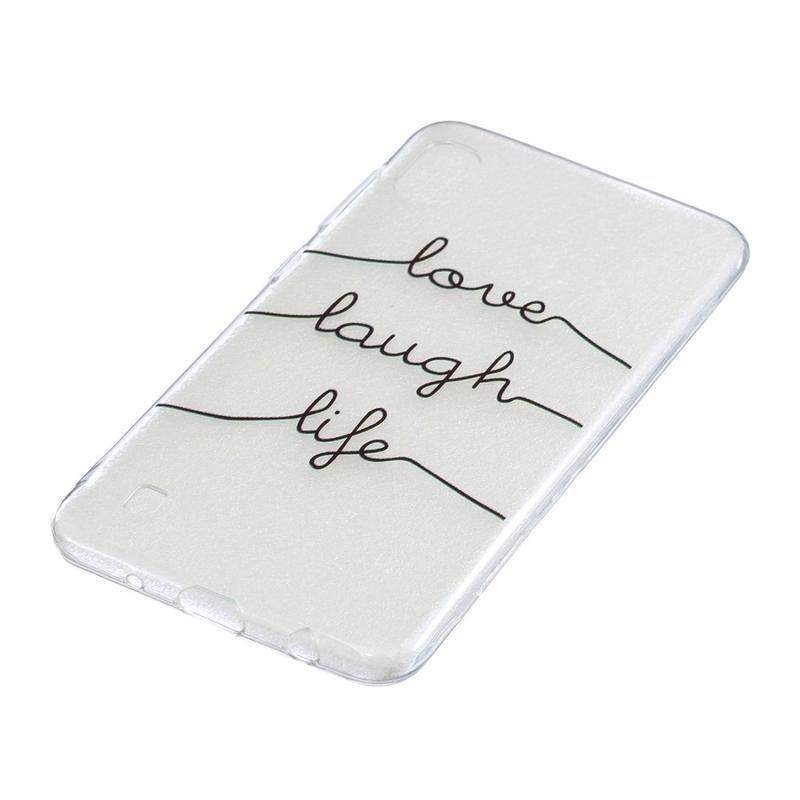 Printy gelový obal pro mobil Samsung Galaxy A10 - Magyar szavak