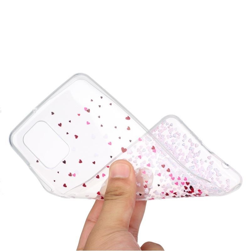 Printy zselés tok mobil Samsung Galaxy A31 - színes szívek