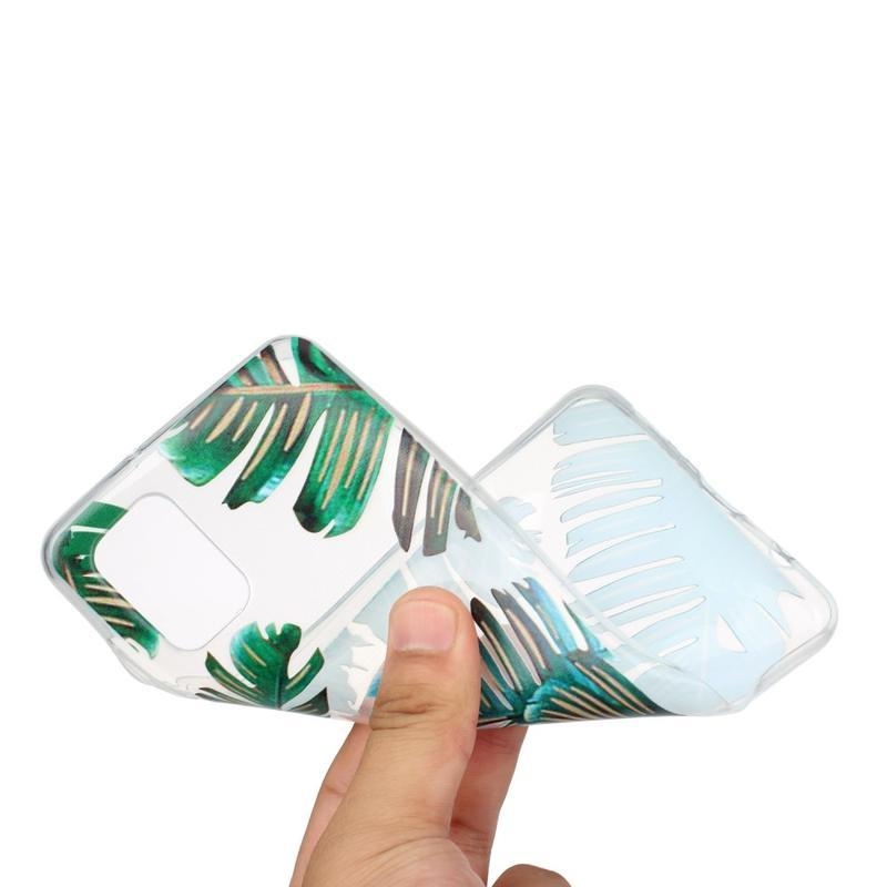 Printy zselés tok Samsung Galaxy A31 készülékhez - levelek