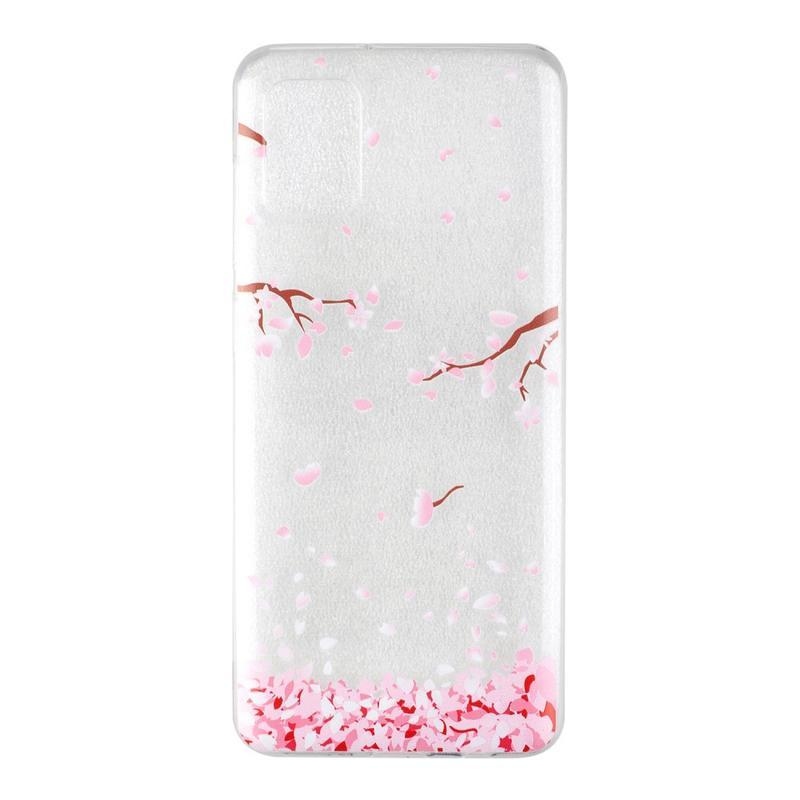 Printy zselés tok mobil Samsung Galaxy A31 készülékhez - hulló szirmok