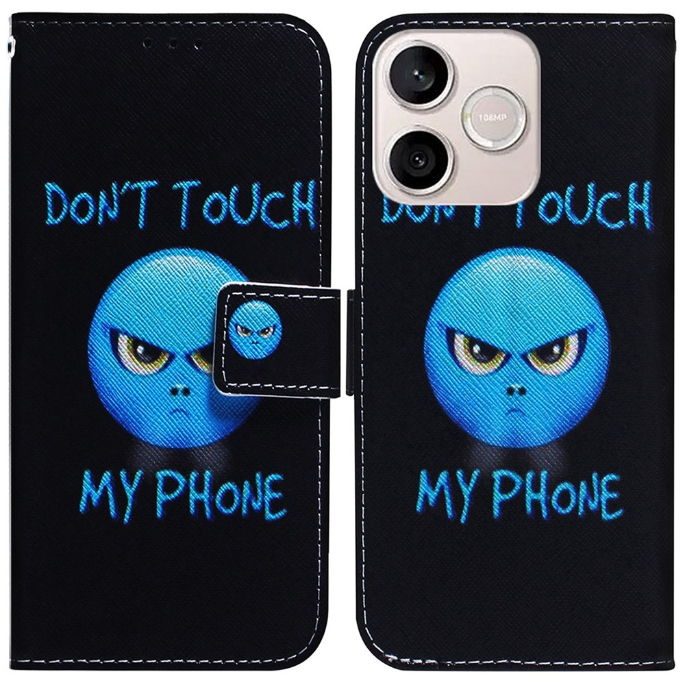 Printy könyv tok a Honor 600 Lite 5G-hez - ne érjen hozzá