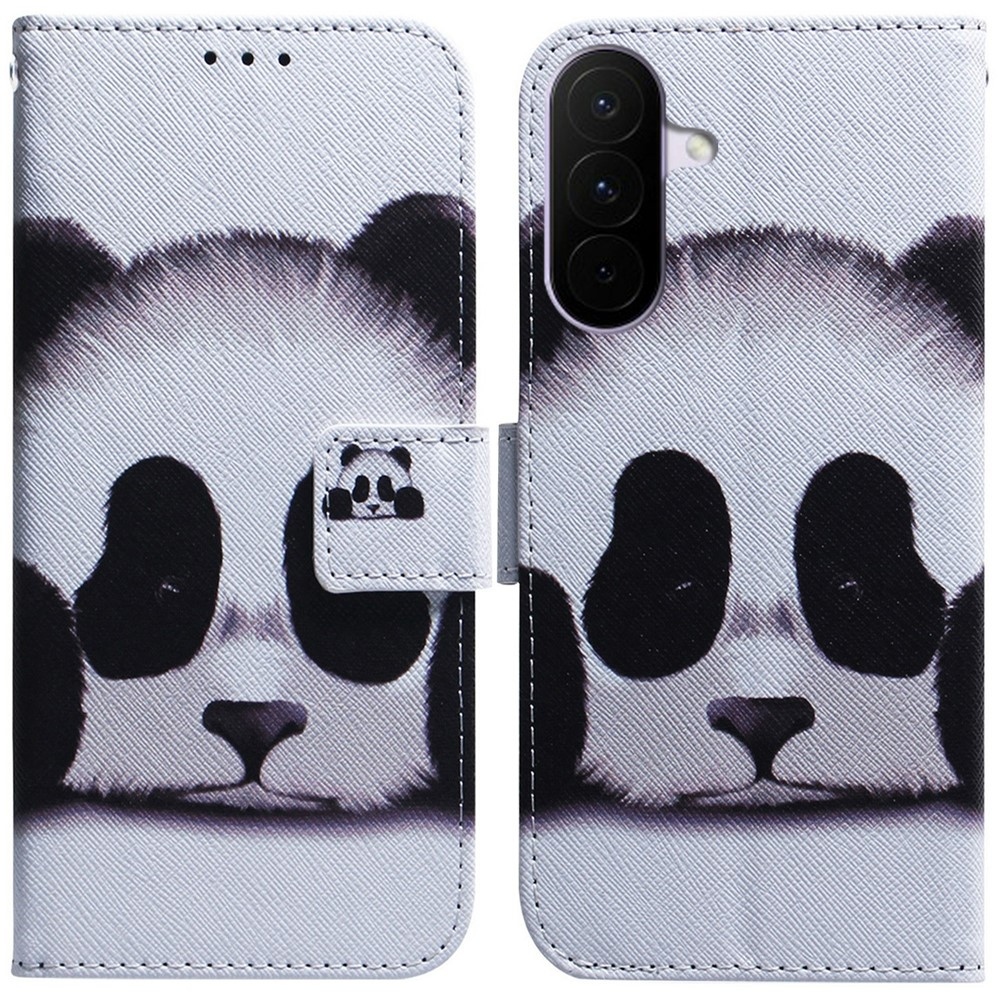 Printy könyv tok Samsung Galaxy A27 készülékhez - panda
