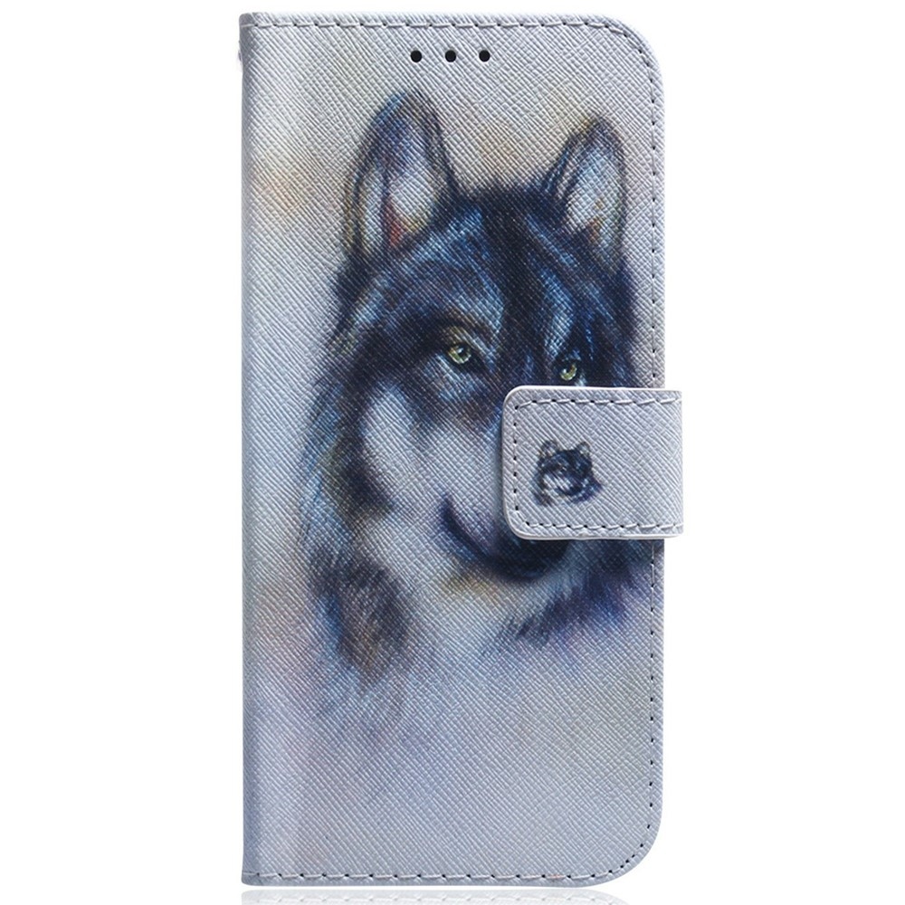 Printy könyvtáska Samsung Galaxy A27 készülékhez - farkas