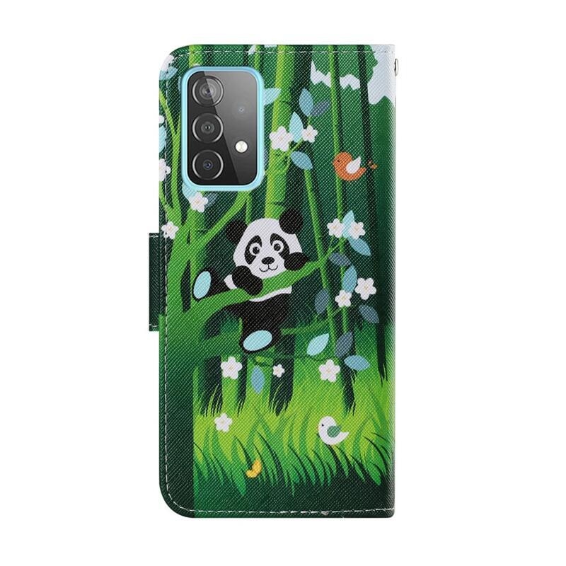Printy pénztárca tok Samsung Galaxy A52 5G/4G/A52s 5G - panda