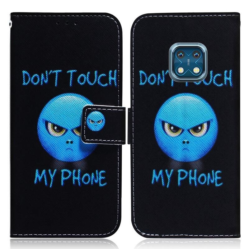 Printy pénztárca tok Nokia XR20 mobiltelefonhoz - ne nyúljon hozzá