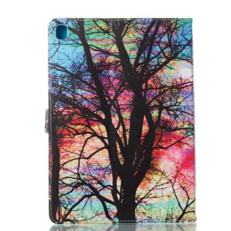 Printy PU bőr könyvtáska iPad Pro 9.7 - erdei színben