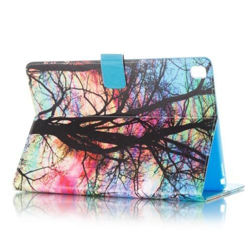 Printy PU bőr könyvtáska iPad Pro 9.7 - erdei színben
