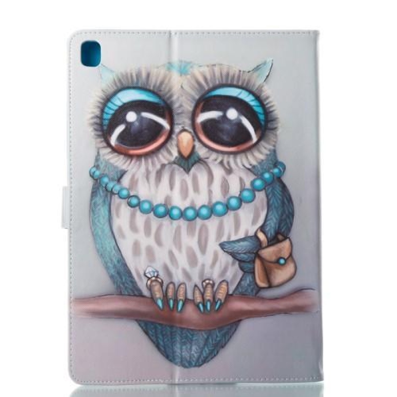 Printy PU bőr könyvtáska iPad Pro 9.7 készülékhez - bagoly