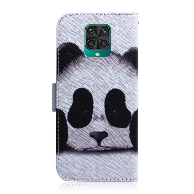 Printy PU bőr pénztárca tok Xiaomi Redmi Note 9 Pro/Note 9S - panda