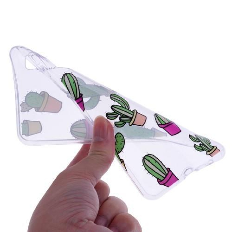 Printy szilikon tok mobiltelefonra Samsung Galaxy A7 (2018) - kaktuszok