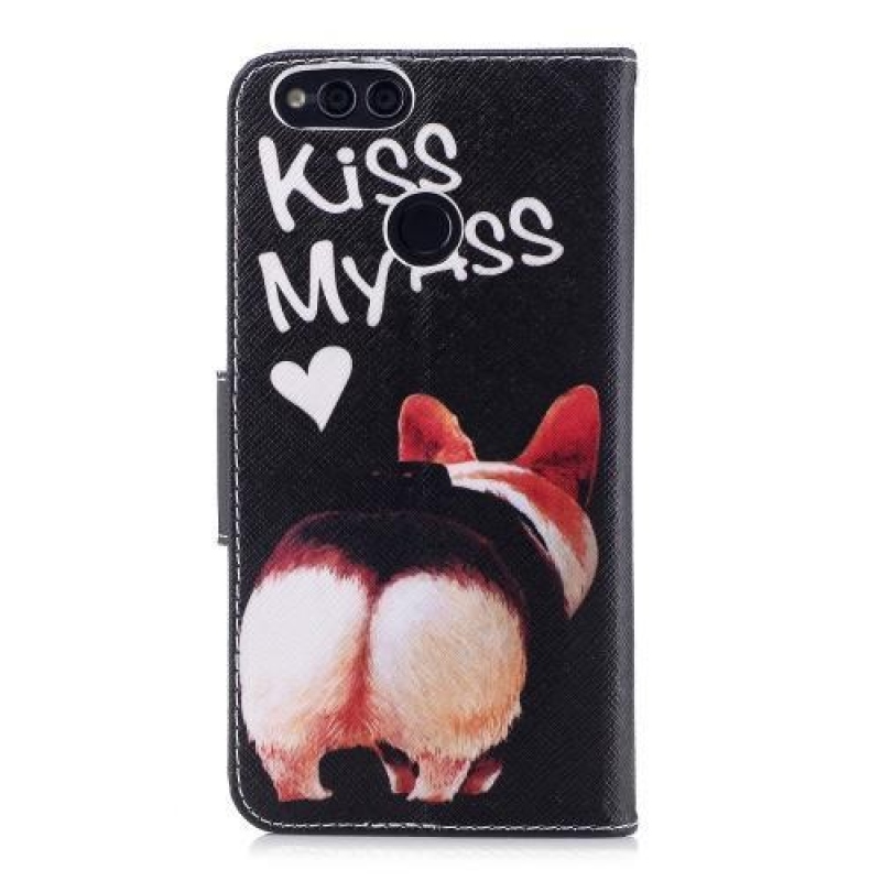 Printy felpattintható pénztárca tok Honor 7X - malacperselyhez