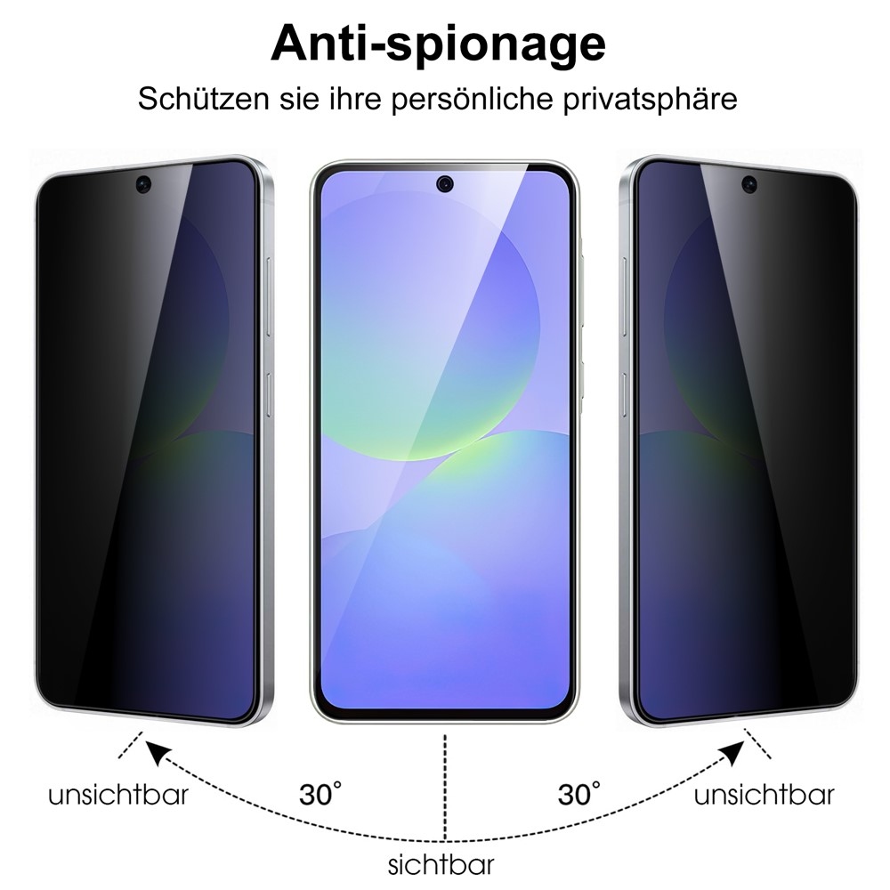 Adatvédelem 2.5D teljes képernyő edzett üveg Samsung Galaxy A27-en