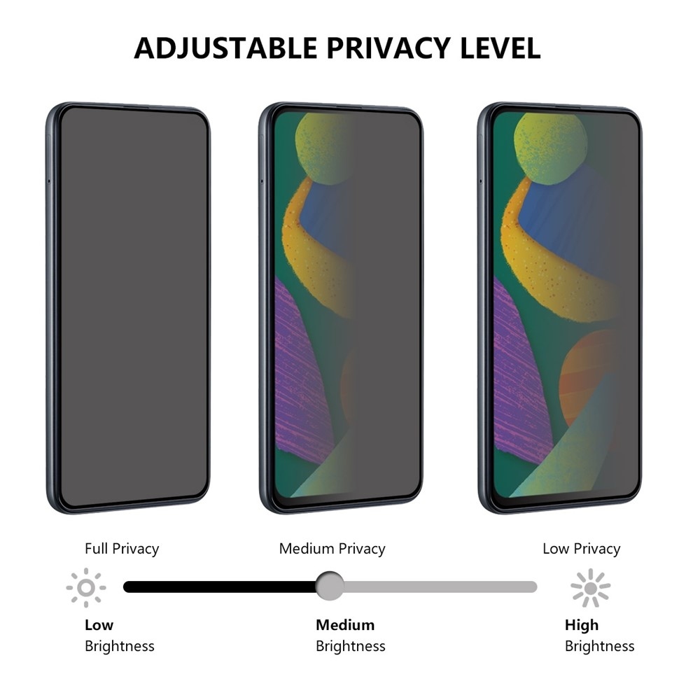 Privacy teljes felületű üveg a Samsung Galaxy Z Flip8 5G-hez