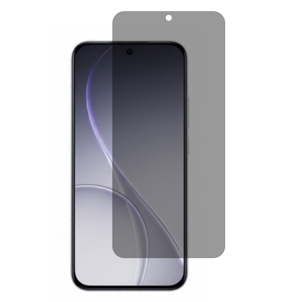 Teljes képernyős adatvédelmi edzett üveg az Oppo Reno 15 Pro 5G-nél
