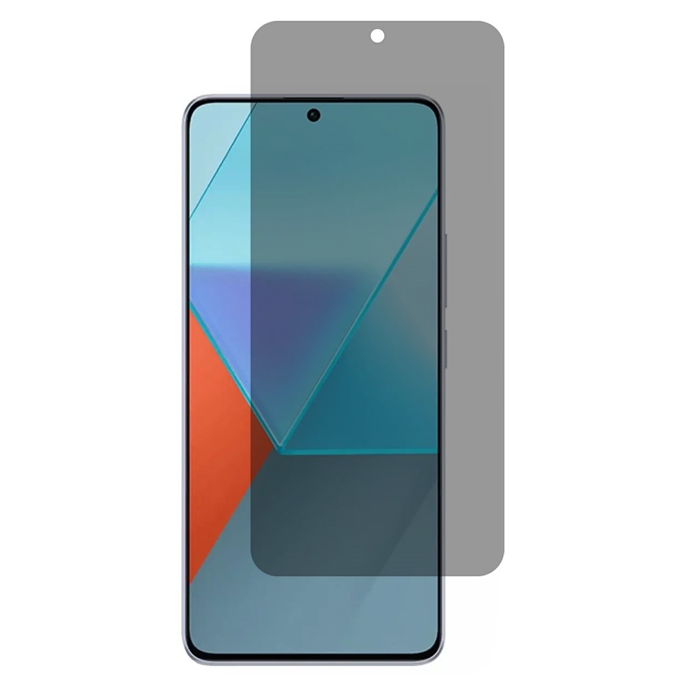 Teljes képernyő adatvédelmi edzett üveg a Xiaomi Redmi Note 15 Pro 5G-nél