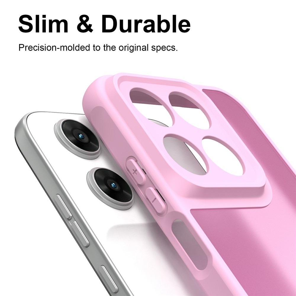 Proof merev hátú gél tok a Motorola Moto G87 5G/G77 5G/G67 5G készülékekhez – világos lila