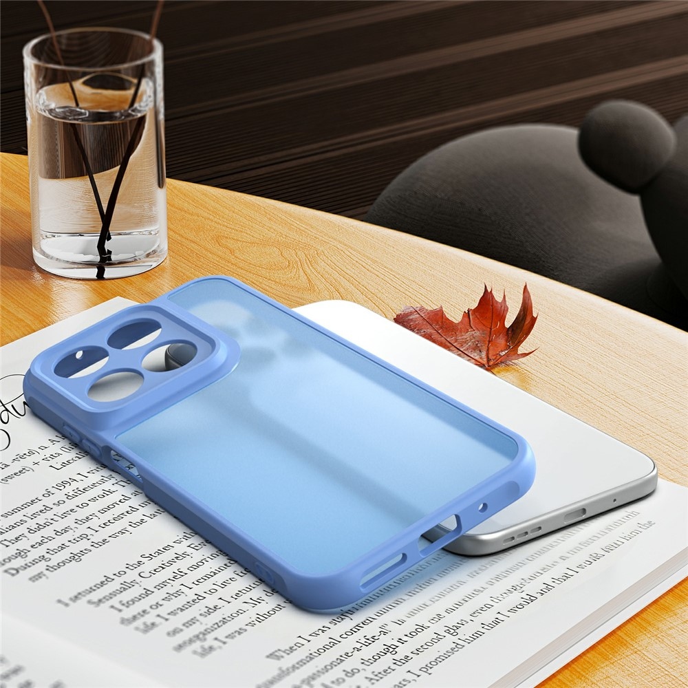 Proof merev hátú gél tok a Motorola Moto G87 5G/G77 5G/G67 5G készülékekhez – világoskék