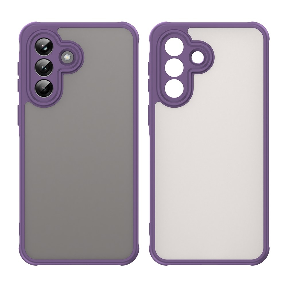 Zselés tok kemény hátlappal Samsung Galaxy A37 5G - lila