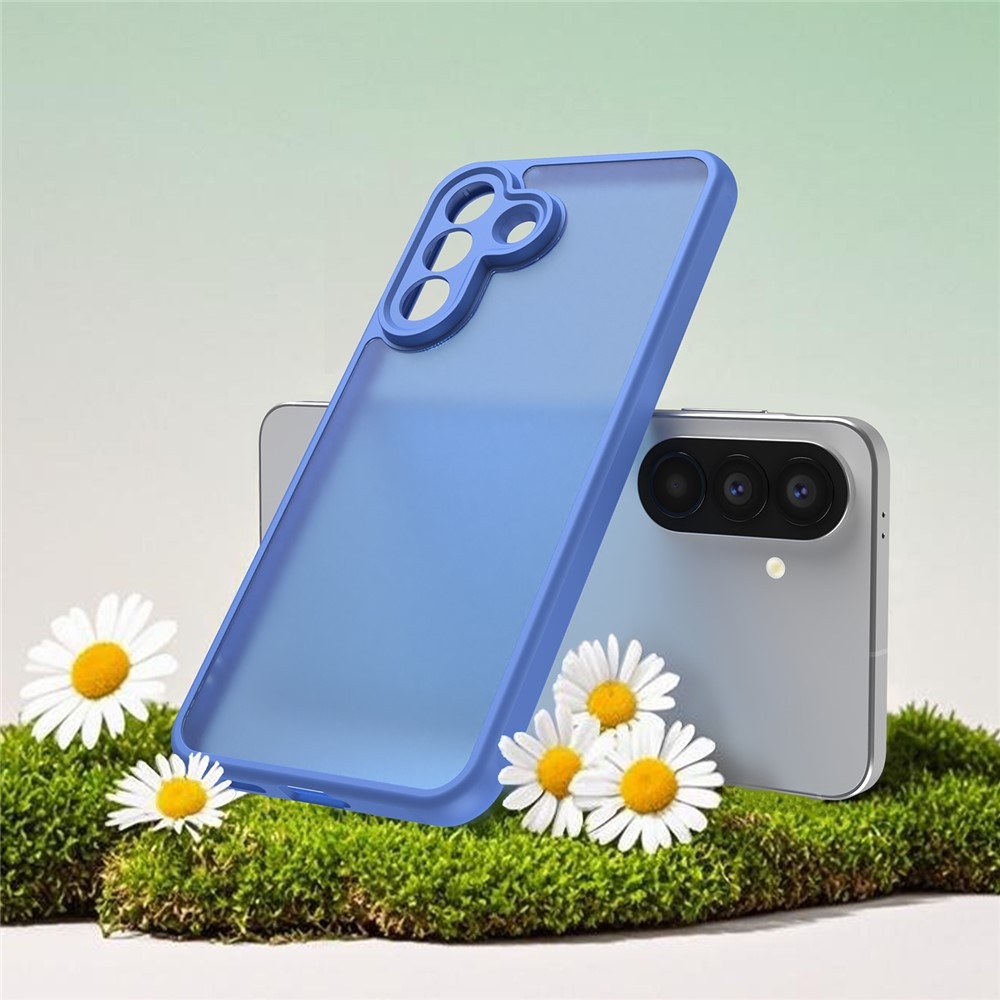 Zselés tok kemény hátlappal Samsung Galaxy A57 5G - világoskék