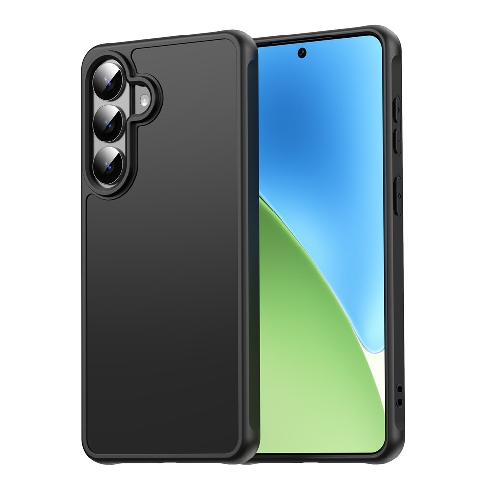 Proof gél tok fix hátlappal Samsung Galaxy S26-hoz - fekete/fekete