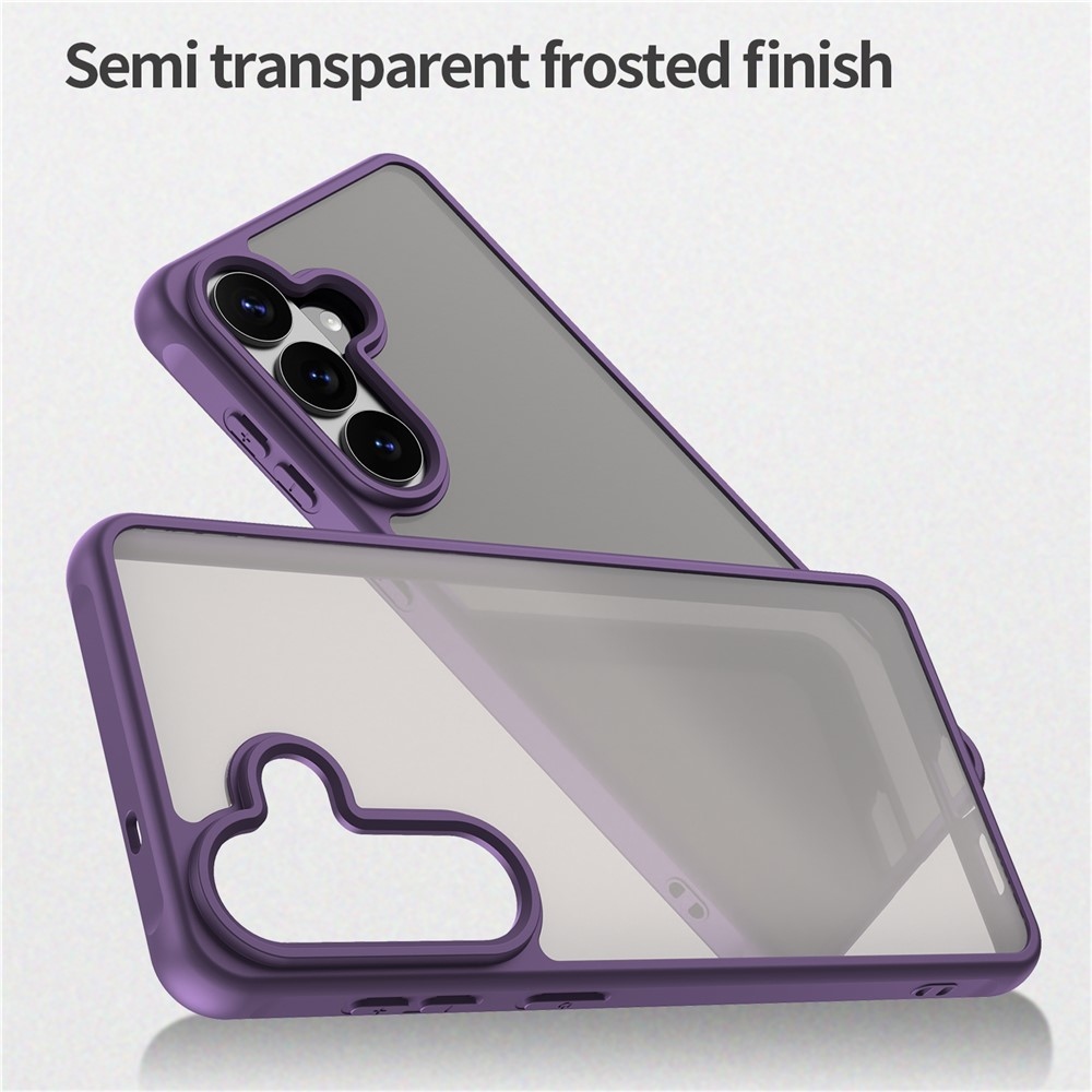 Gél tok kemény hátlappal Samsung Galaxy S26 készülékhez - lila