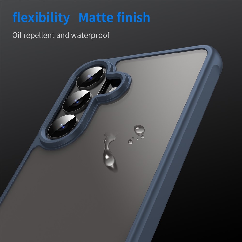 Gél tok kemény hátlappal Samsung Galaxy S26 készülékhez - kék