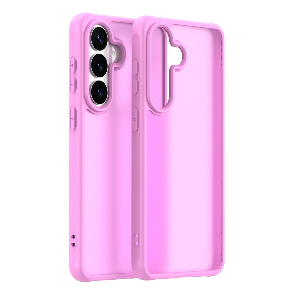 Gél tok kemény hátlappal Samsung Galaxy S26 készülékhez - világos lila