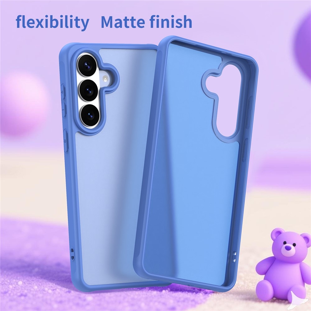 Gél tok kemény hátlappal Samsung Galaxy S26 készülékhez - világoskék