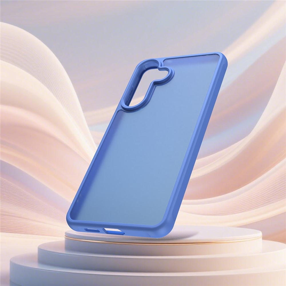 Gél tok kemény hátlappal Samsung Galaxy S26 készülékhez - világoskék