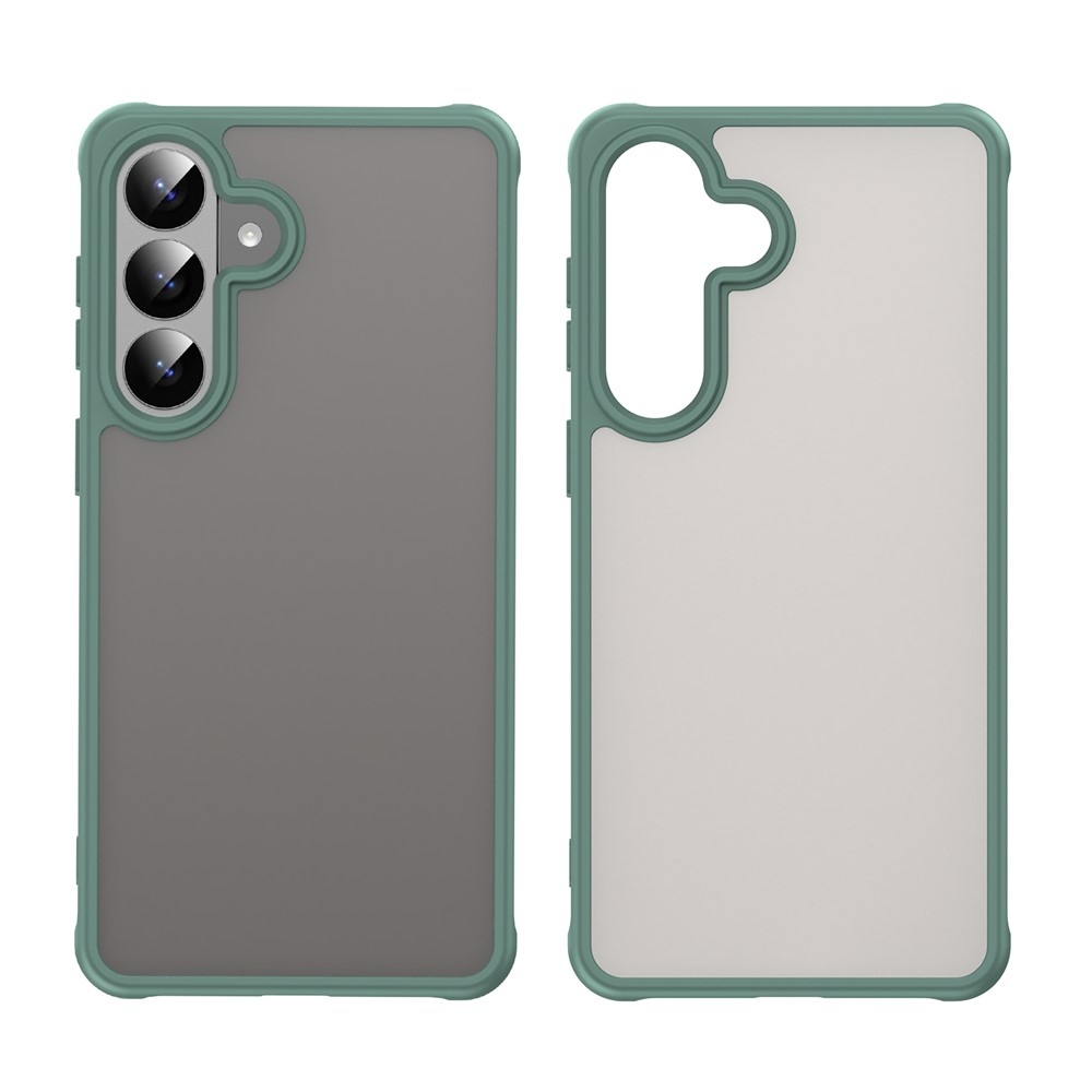 Gél tok kemény hátlappal Samsung Galaxy S26 készülékhez - zöld