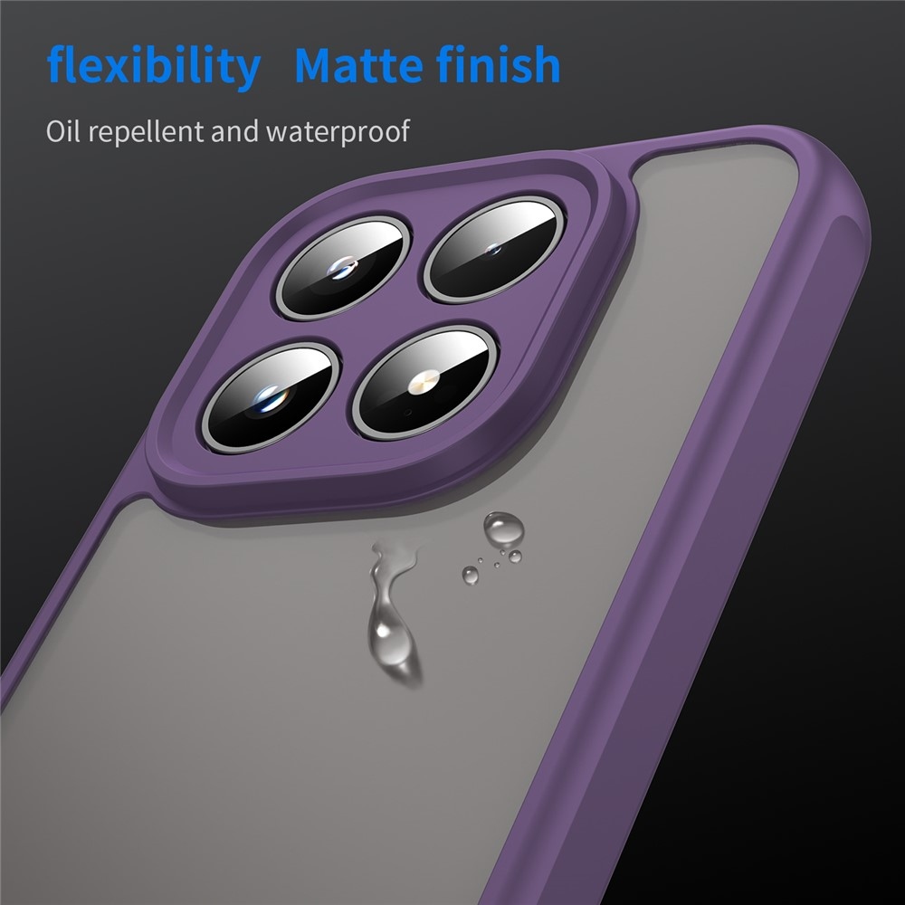 Gél tok fix hátlappal a Xiaomi 17-hez - lila