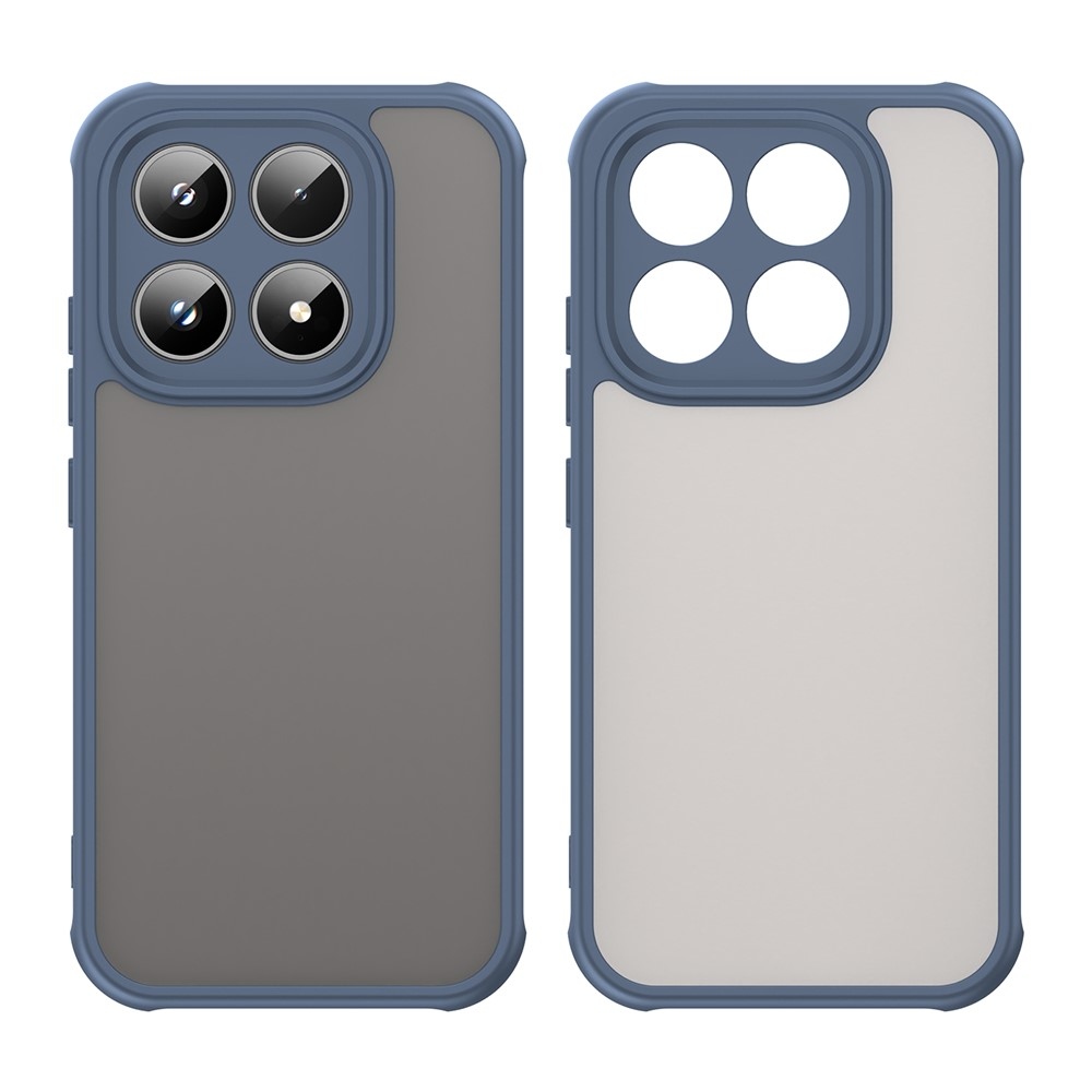 Gél tok fix hátlappal a Xiaomi 17-hez - kék