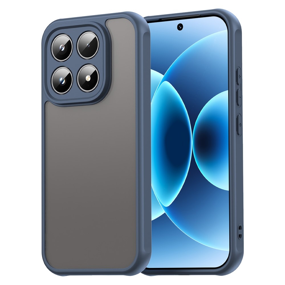 Gél tok fix hátlappal a Xiaomi 17-hez - kék