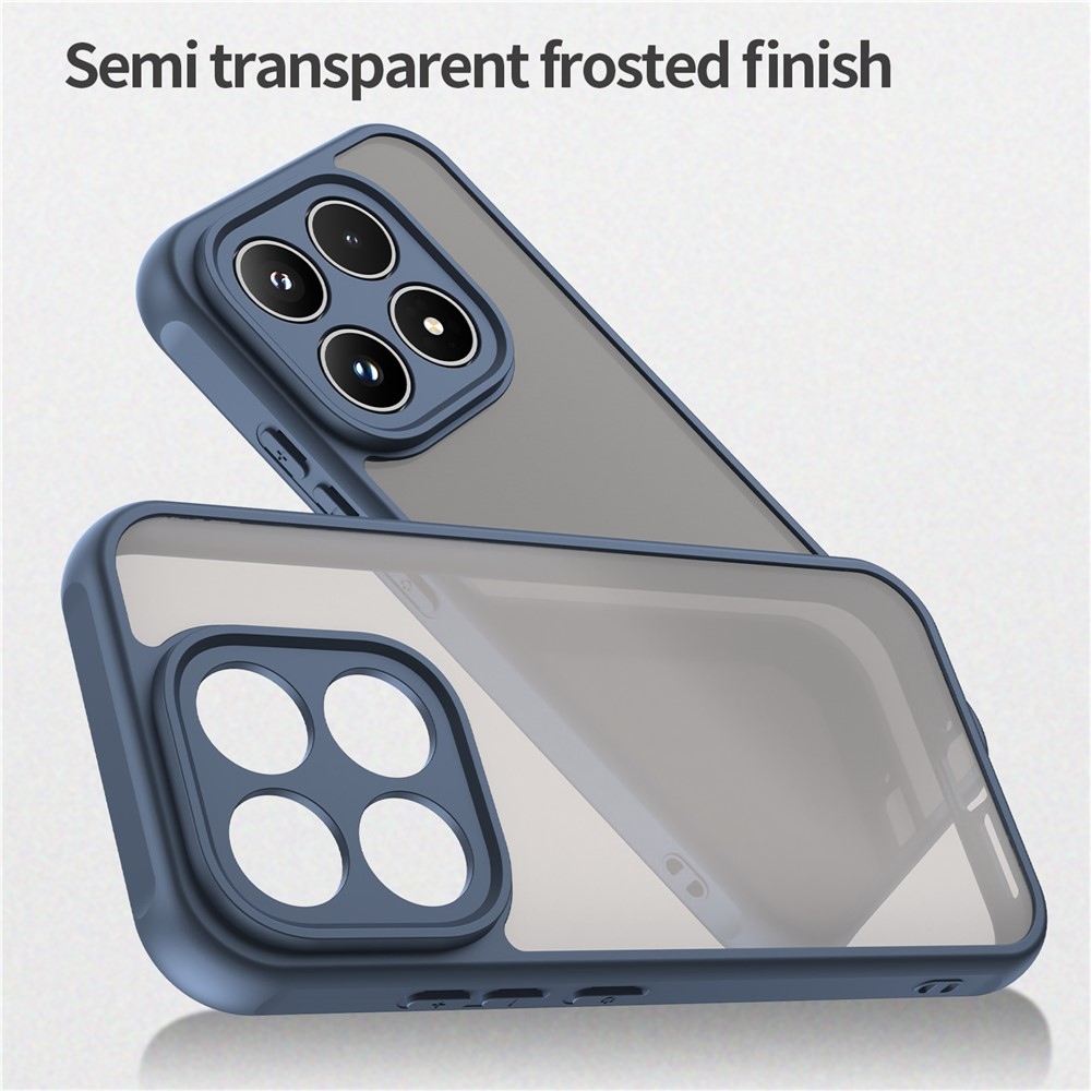 Gél tok fix hátlappal a Xiaomi 17-hez - kék