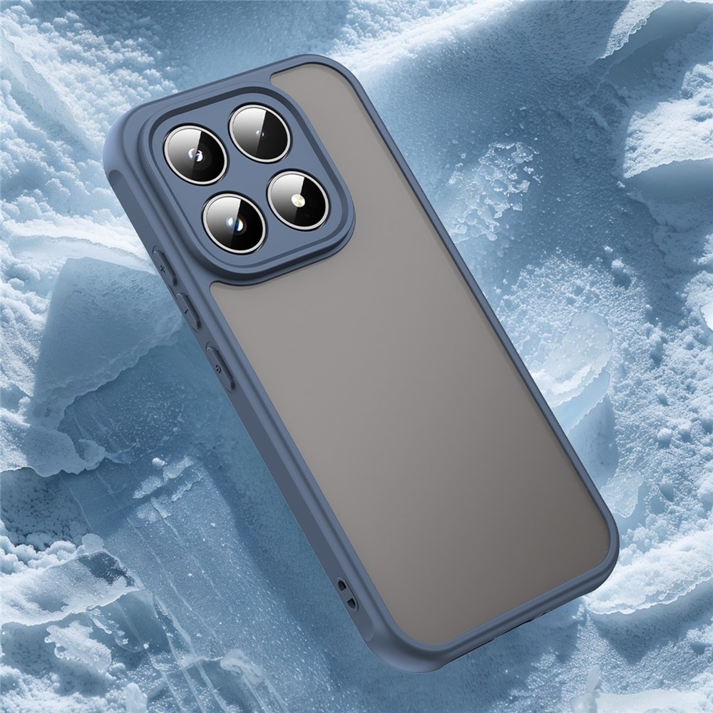 Gél tok fix hátlappal a Xiaomi 17-hez - kék