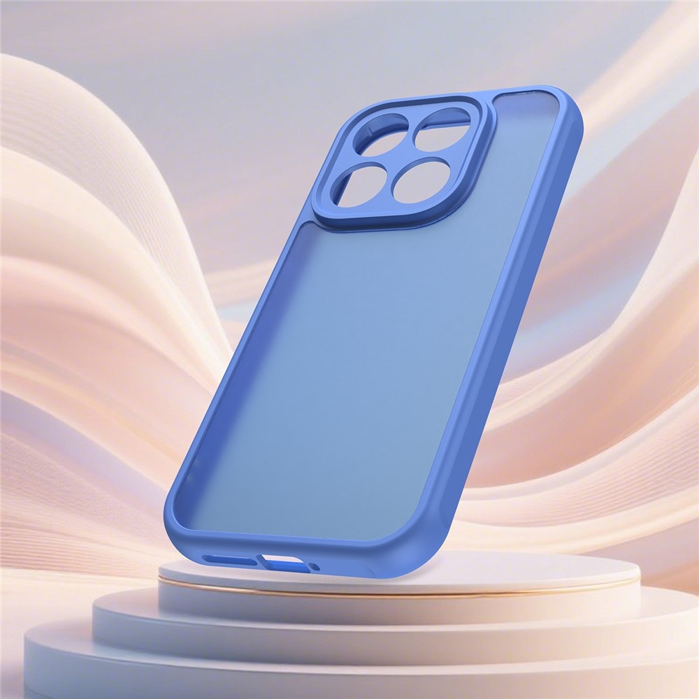 Gél tok fix hátlappal a Xiaomi 17-hez - világoskék színben