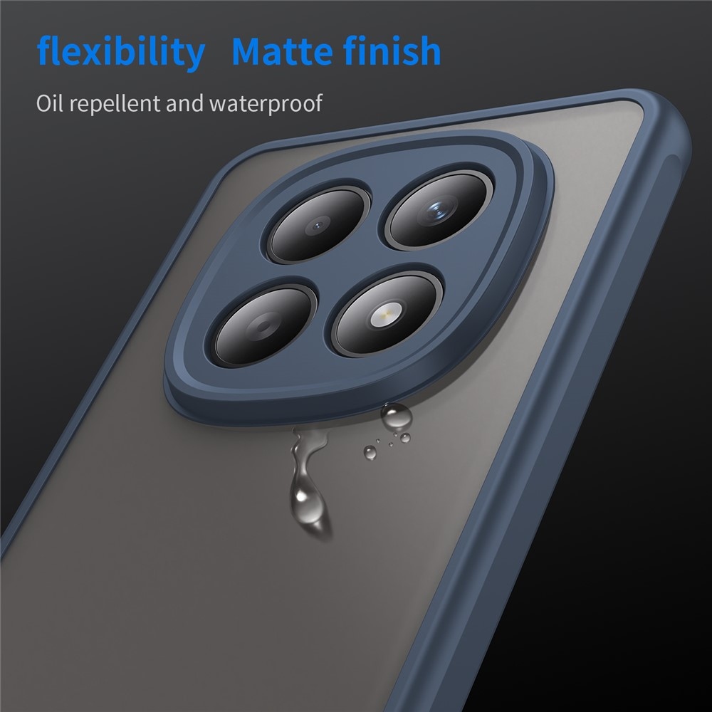 Gél tok kemény hátlappal Xiaomi Poco M8 5G/Redmi Note 15 5G/Note 15 4G - kék