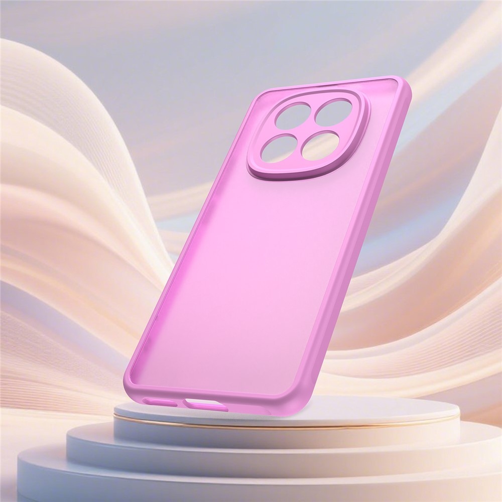 Gél tok kemény hátlappal Xiaomi Poco M8 5G/Redmi Note 15 5G/Note 15 4G - világos lila