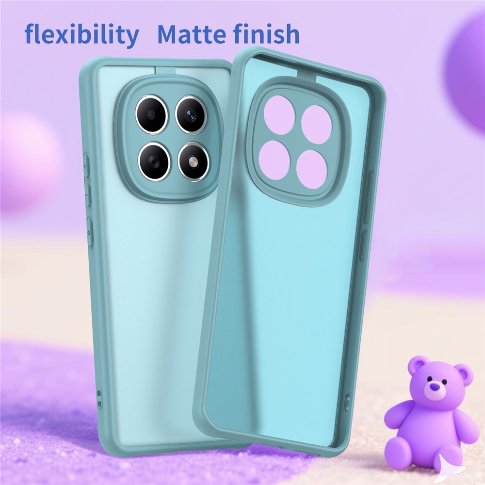 Gél tok kemény hátlappal Xiaomi Poco M8 5G/Redmi Note 15 5G/Note 15 4G - világoszöld