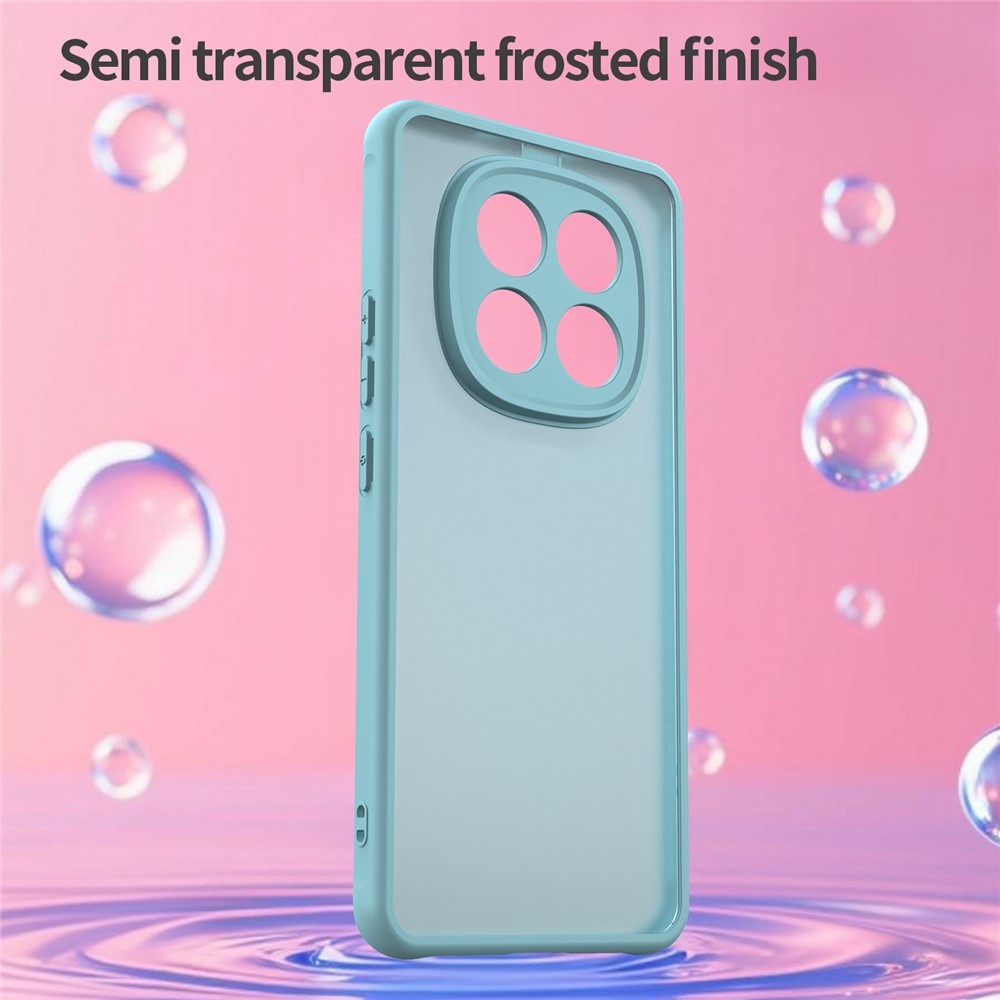 Gél tok kemény hátlappal Xiaomi Poco M8 5G/Redmi Note 15 5G/Note 15 4G - világoszöld