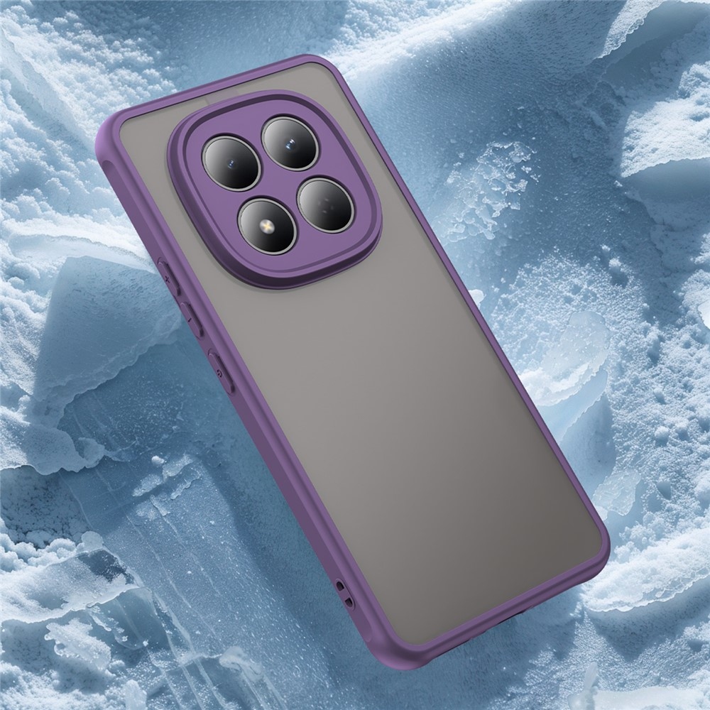 Gél tok kemény hátlappal Xiaomi Redmi Note 15 Pro 4G - lila